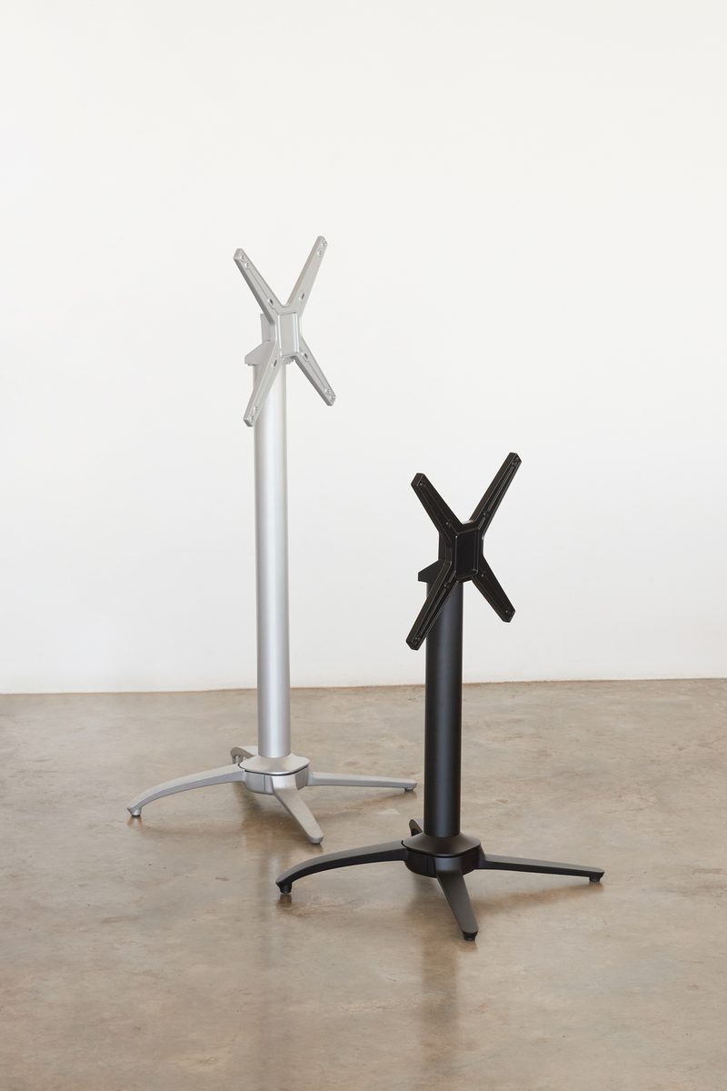 NOROCK Terrace folding nesting self-stabilizing table base
